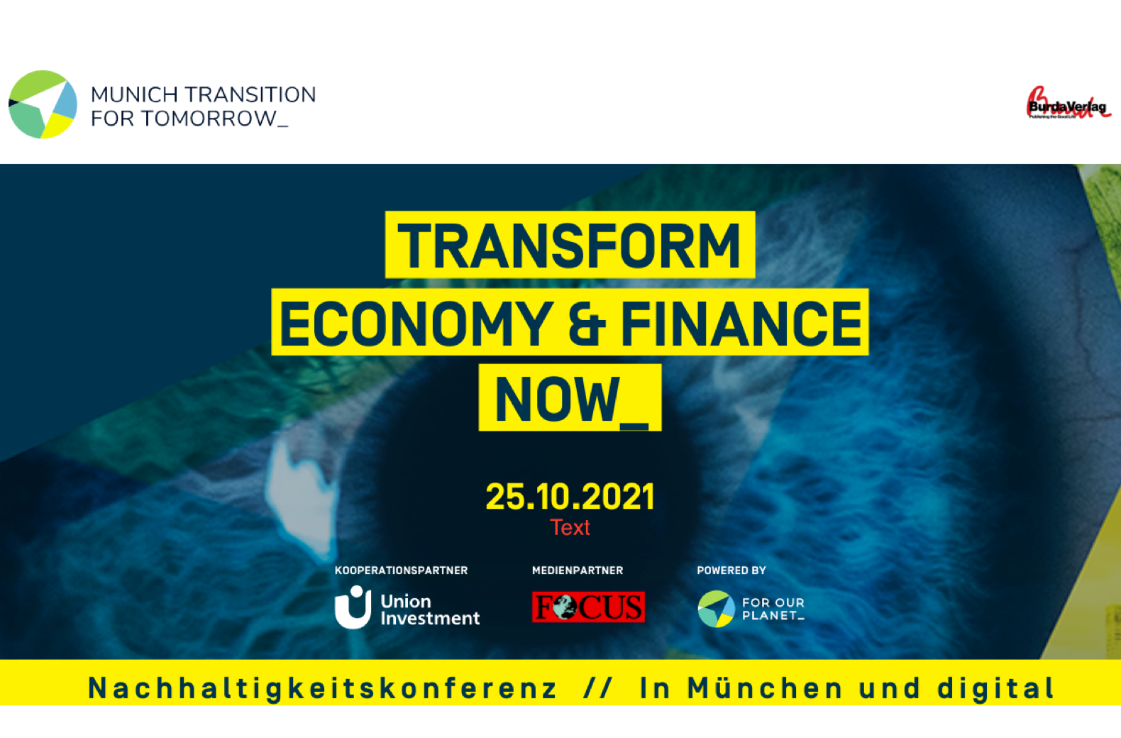 Munich Transition for Tomorrow Summit